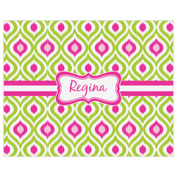 Ogee Ikat Indoor / Outdoor Rug - 8'x10' - Front Flat