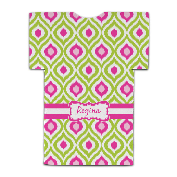 Ogee Ikat Jersey Bottle Cooler - BACK (flat)