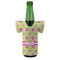 Ogee Ikat Jersey Bottle Cooler - Set of 4 - FRONT (on bottle)