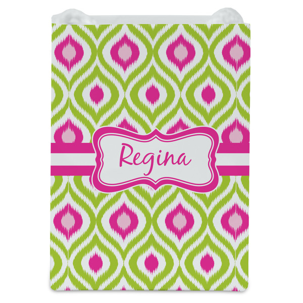 Ogee Ikat Jewelry Gift Bag - Matte - Front