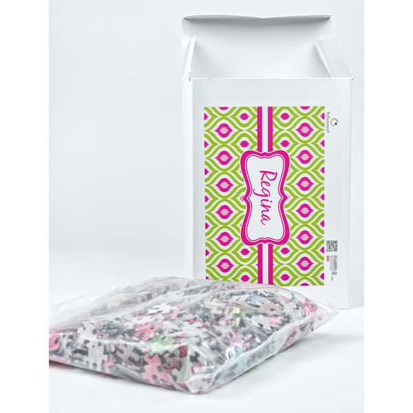 Ogee Ikat Jigsaw Puzzle 1014 Piece - Box