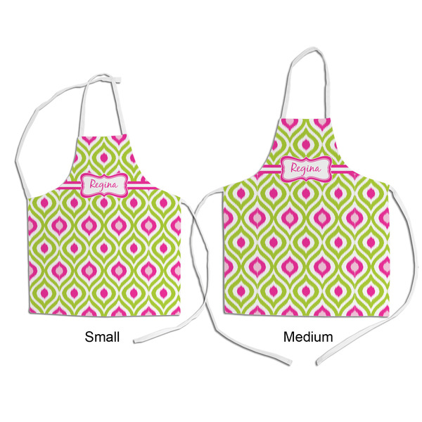 Ogee Ikat Kid's Aprons - Comparison