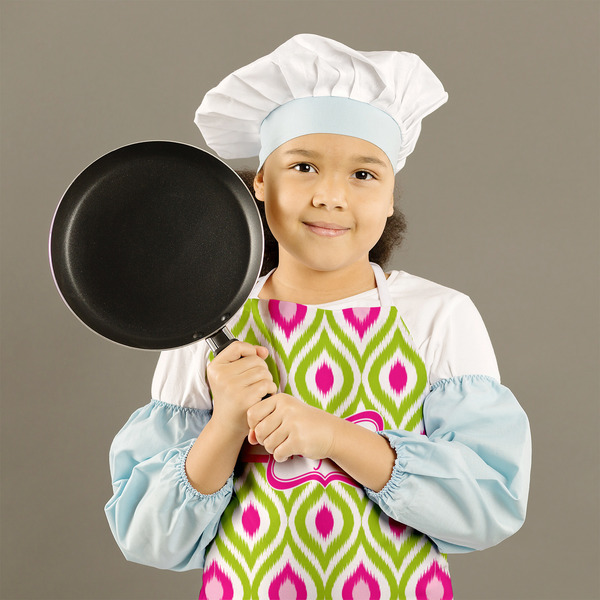 Ogee Ikat Kid's Aprons - Medium - Lifestyle