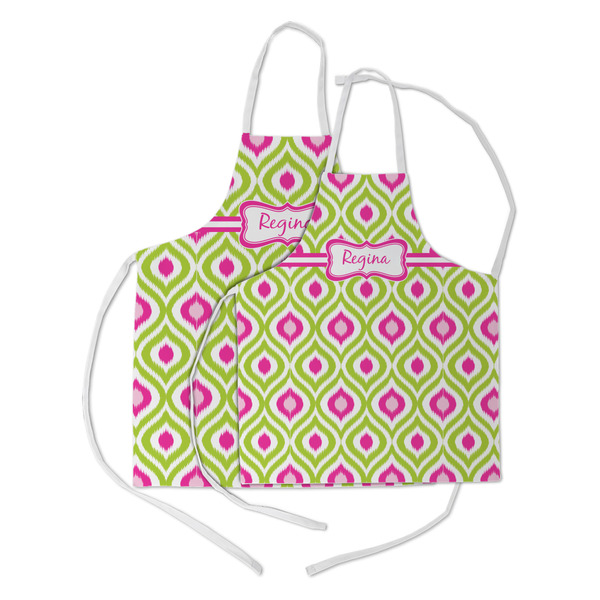 Ogee Ikat Kid's Aprons - Parent - Main
