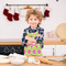 Ogee Ikat Kid's Aprons - Small - Lifestyle