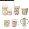 Ogee Ikat Kid's Drinkware - Customized & Personalized
