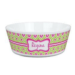 Ogee Ikat Kid's Bowl (Personalized)
