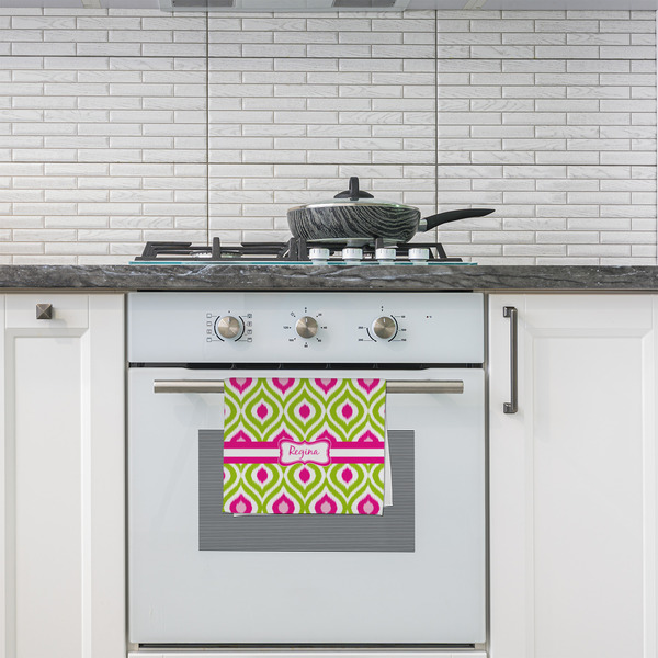 Ogee Ikat Kitchen Towel - Poly Cotton - Lifestyle