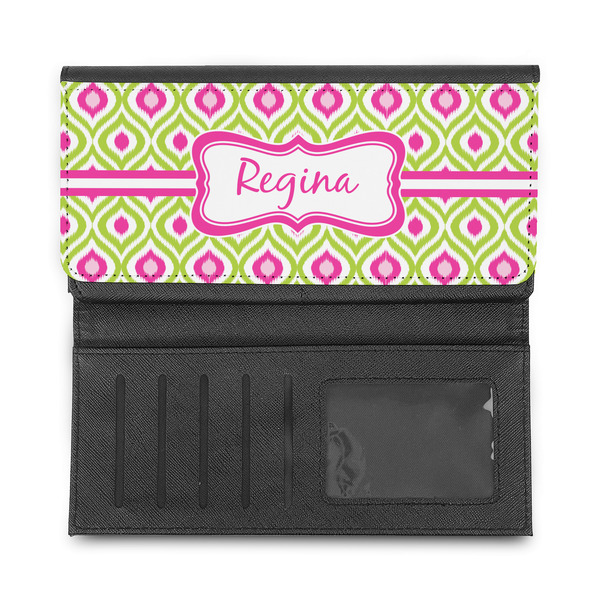 Ogee Ikat Ladies Wallet - Half Way Open