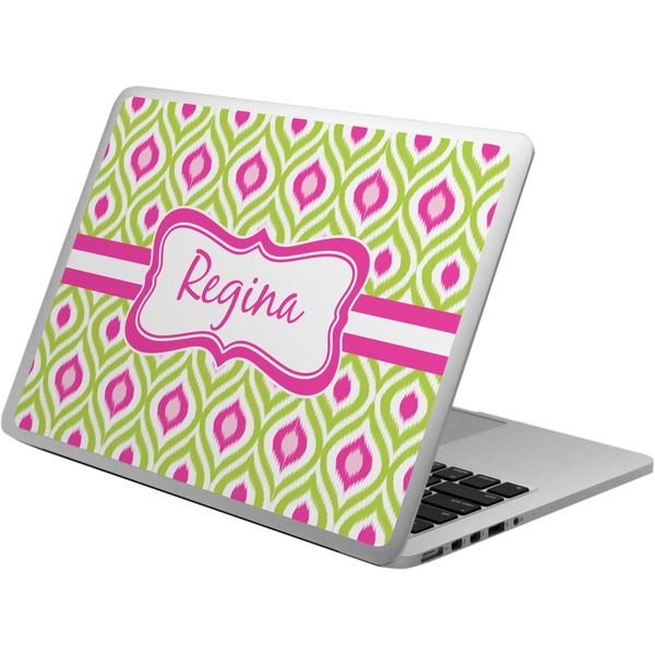 Custom Ogee Ikat Laptop Skin - Custom Sized (Personalized)