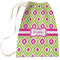 Ogee Ikat Large Laundry Bag - Front View