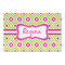 Ogee Ikat Large Rectangle Car Magnet (Personalized)