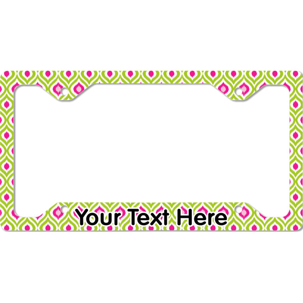 Ogee Ikat License Plate Frame - Style C