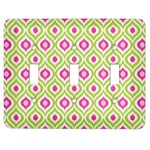 Ogee Ikat Light Switch Cover (3 Toggle Plate)