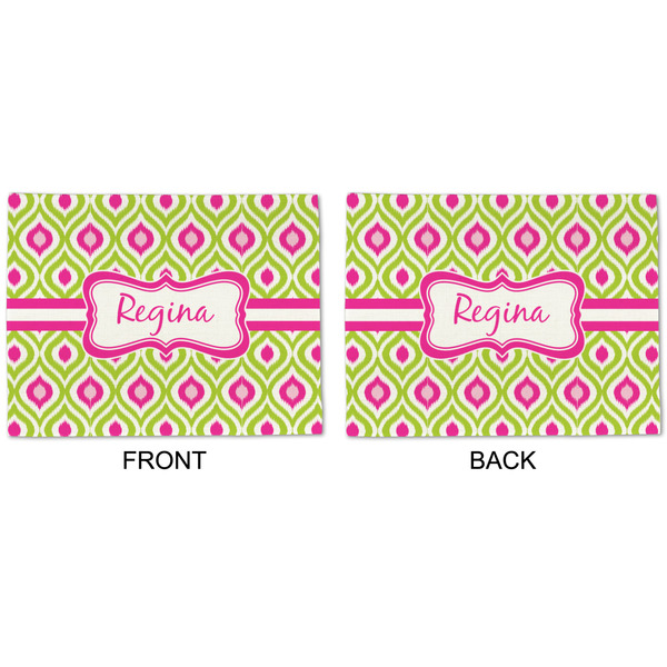 Ogee Ikat Linen Placemat - APPROVAL (double sided)