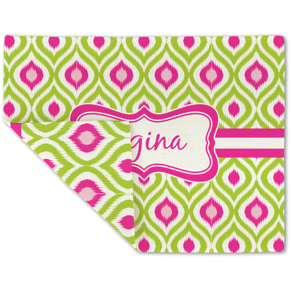 Ogee Ikat Linen Placemat - Folded Corner (double side)