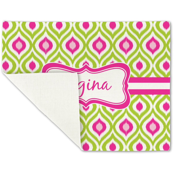 Ogee Ikat Linen Placemat - Folded Corner (single side)