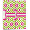 Ogee Ikat Linen Placemat - Folded Half (double sided)