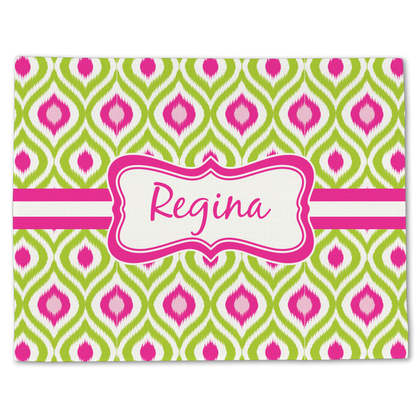 Ogee Ikat Linen Placemat - Front