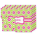 Ogee Ikat Linen Placemat w/ Name or Text
