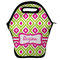 Ogee Ikat Lunch Bag - Front
