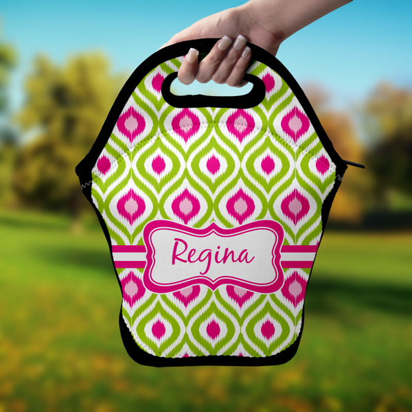 Ogee Ikat Lunch Bag - Hand
