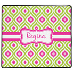 Ogee Ikat XL Gaming Mouse Pad - 18" x 16" (Personalized)