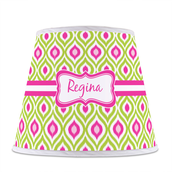 Ogee Ikat Poly Film Empire Lampshade - Front View