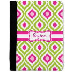 Ogee Ikat Notebook Padfolio - Medium w/ Name or Text