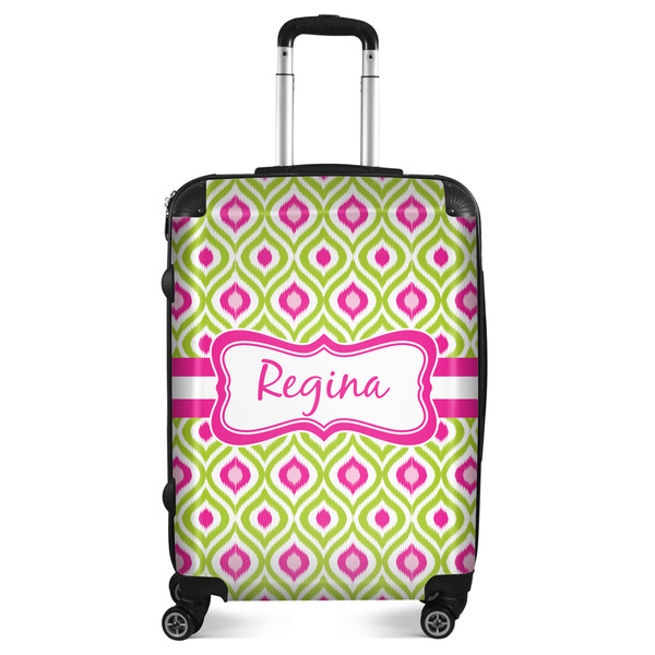 Custom Ogee Ikat Suitcase - 24" Medium - Checked (Personalized)
