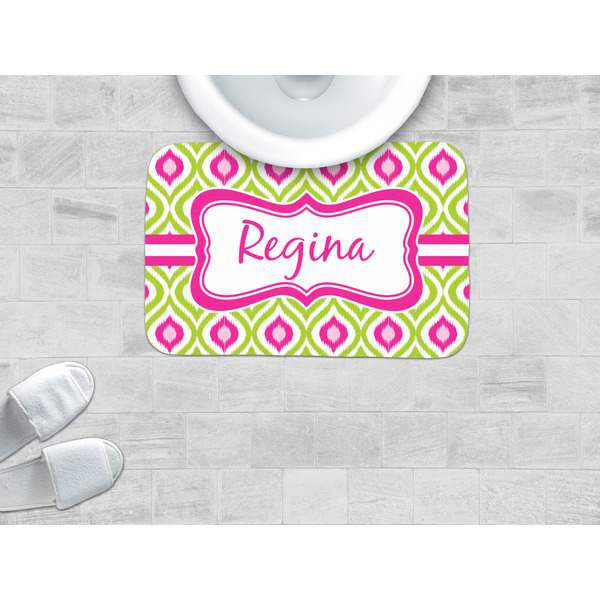 Ogee Ikat Memory Foam Bath Mat - LIFESTYLE