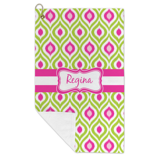 Ogee Ikat Microfiber Golf Towels - FOLD