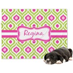 Ogee Ikat Dog Blanket - Large (Personalized)