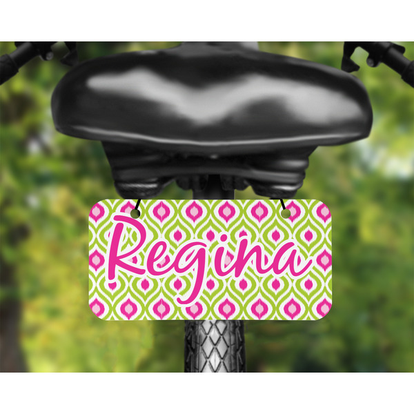 Ogee Ikat Mini License Plate on Bicycle - LIFESTYLE Two holes