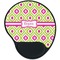 Ogee Ikat Mouse Pad with Wrist Support - Main