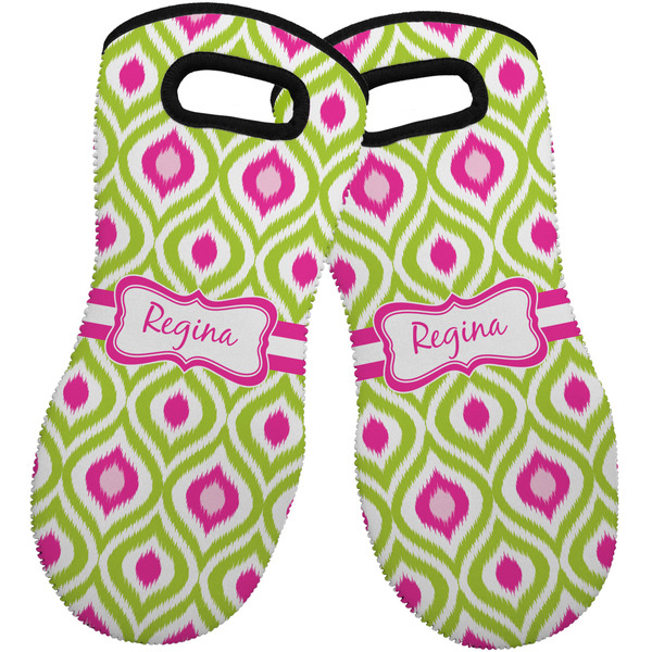 Ogee Ikat Neoprene Oven Mitt -Set of 2 - Front