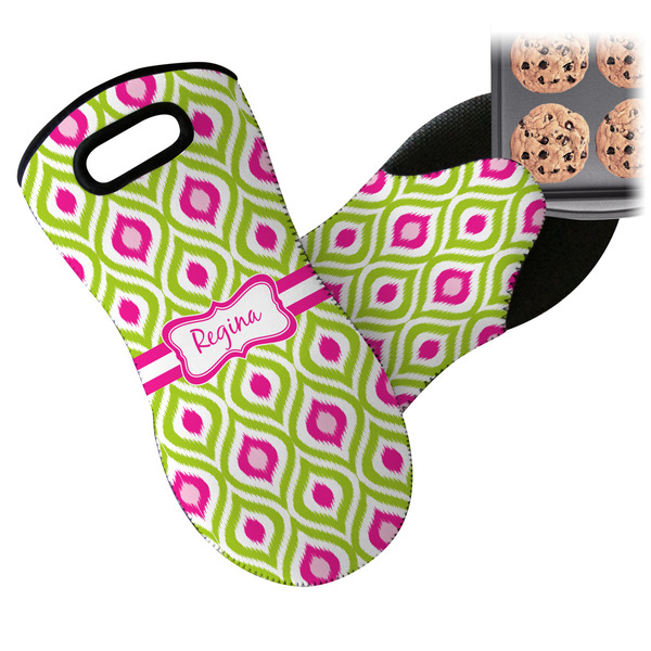 Ogee Ikat Neoprene Oven Mitt