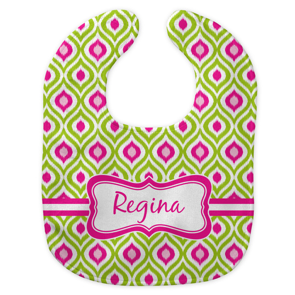 Ogee Ikat New Bib Flat Approval