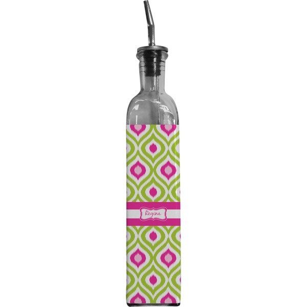 Custom Ogee Ikat Oil Dispenser Bottle (Personalized)