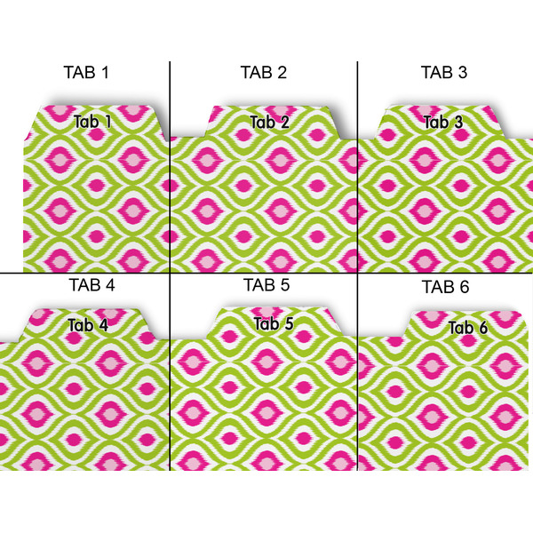 Ogee Ikat Page Dividers - Set of 6 - Approval