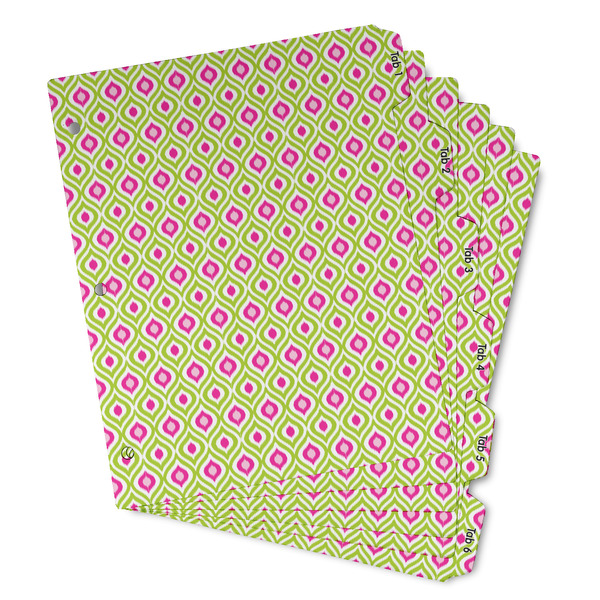 Ogee Ikat Page Dividers - Set of 6 - Main/Front