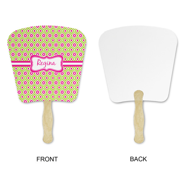 Ogee Ikat Paper Fans - Approval