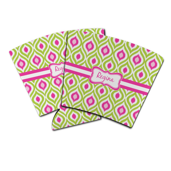 Custom Ogee Ikat Party Cup Sleeve (Personalized)
