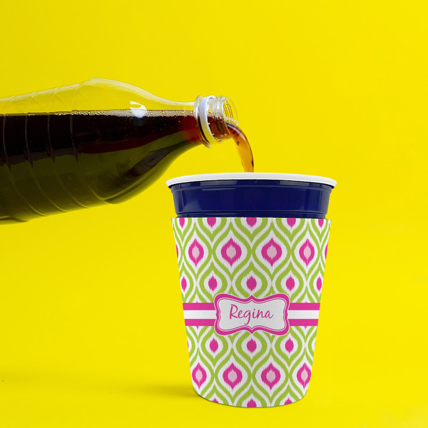 Ogee Ikat Party Cup Sleeves - without bottom - Lifestyle