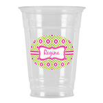 Ogee Ikat Party Cups - 16oz (Personalized)