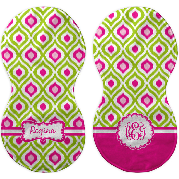 Ogee Ikat Peanut Shaped Burps - Approval