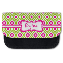 Ogee Ikat Canvas Pencil Case w/ Name or Text