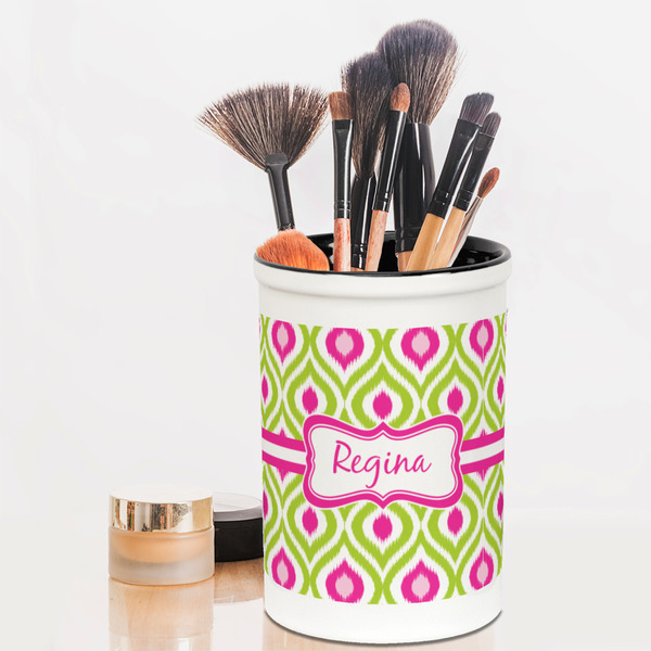 Ogee Ikat Pencil Holder - LIFESTYLE makeup