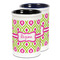 Ogee Ikat Ceramic Pencil Holder - Large