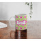 Ogee Ikat Personalized Coffee Mug - Lifestyle